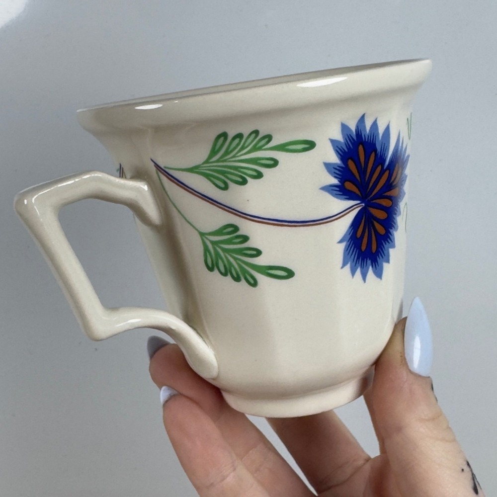 Simpsons Ltd England Greenfield Village Museum Collection Floral Tea Cup